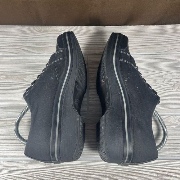 Dansko Black Canvas Clogs Sanibel Veda Vegan Shoes EU40 Womens 9.5 - Picture 6 of 9